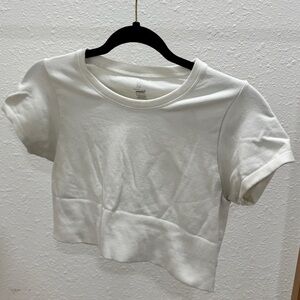 Offline by Aerie White Crop Top